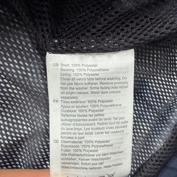 New Helly Hansen Crew Jacket Women's XL Navy Rain Coat PepsiCo Accelerator - Picture 8 of 10